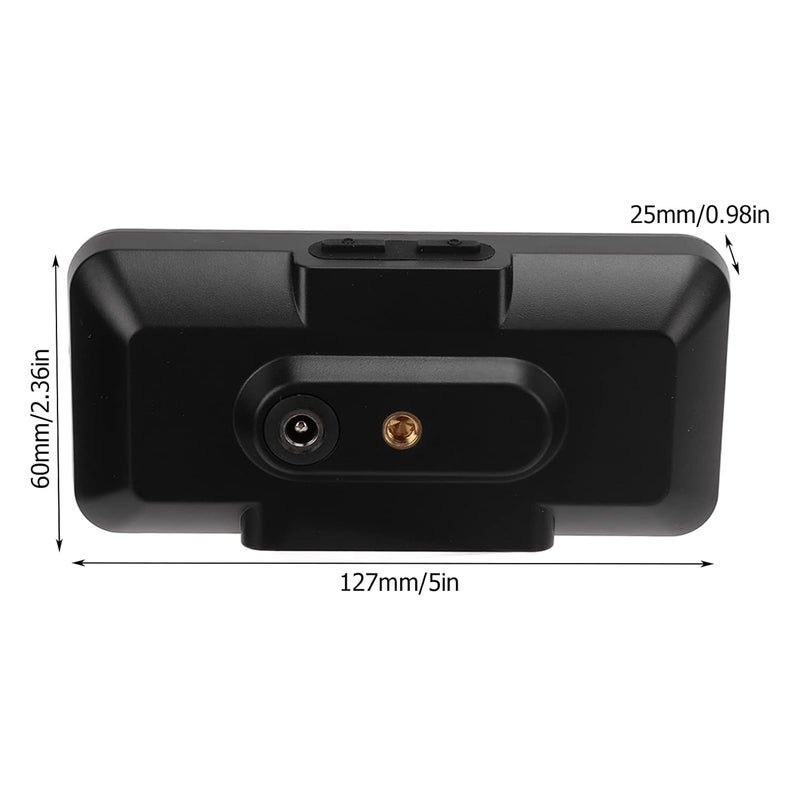 Fydun Car Inclinometer Level Tilt Gauge, HUD Car Electronic Clinometer Indicator Digital Inclinometer Car Angle Slope Meter for Automobile - Image 2